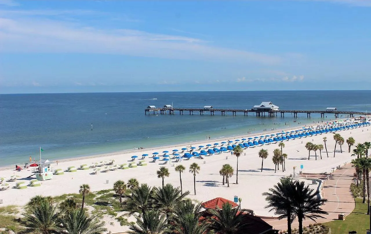 Apartment Luxury 5 Star Condominium Water Front 3 Beds 2 Bath Pool Hot-Tub Beach And City Views Clearwater Beach